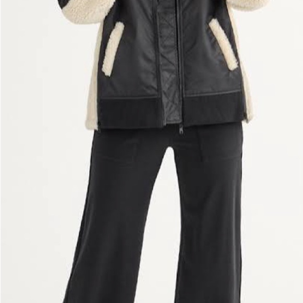 CAbi Charisma Bomber Black and Cream Zip-Up Jacket. EUC - Picture 7 of 7